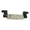 Produktbild: Riegler 5/3-Wegeventil, elpn, ext. Steuerl., Mitte geschl., G 1/2, 24 VDC