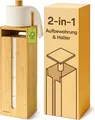 Produktbild: Toilettenpapier Aufbewahrung Bambus - Toilettenpapierhalter Stehend aus FSC-H...