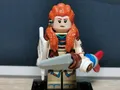 Produktbild: LEGO Minifigur Aloy mit Bogen aus 76989 Langhals Horizon Forbidden West  hfw001