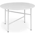 Produktbild: Bomoe Finn Beistelltisch ø 53x36cm Weiß Metall