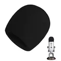 Produktbild: AOBETAK Popschutz Groß Schaumstoff für Mikrofon,Mikrofon Windschutz für Blue Yeti, Yeti Pro Kondensator mikrofon,Schwarz