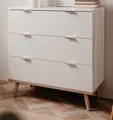 Produktbild: Finori Kommode Göteborg 1 Weiß und Sonoma-Eiche
