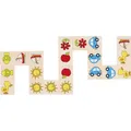 Produktbild: Goki Holz-Domino (Deutsch, Englisch, Französisch, Italienisch, 2 Spieler) (56815)