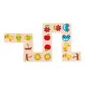 Produktbild: Goki 28 Dominó Unisex-Kinder der Marke Modell-Dominokomotive Referenz 56815, bun