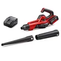 Produktbild: Einhell Akku-Universalbläser GE-UB 18/250 Li E (1x 4,0Ah) Power X-Change (18 V, 250 km/h Luftgeschwindigkeit, 3-TLG. Rohr, Drehzahl mit LED-Anzeige, inkl. 1x 4,0 Ah Akku, Ladegerät)