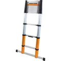 Produktbild: Batavia Giraffe Air Teleskopleiter 3,81 m 12 Sprossen sicheres Einfahren durch Soft-Close Technologie, Handschutz 7063088