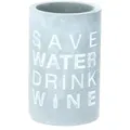 Produktbild: räder Flaschenkühler Vino Beton Save water drink wine 21 cm