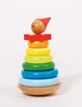 Produktbild: Stapelturm Peppo Steckspiel  Goki 57961 Sortierspiel 9-tlg.