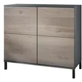 Produktbild: Vladon Kommode, Silbereichen, Holzwerkstoff, 92.5x83.5x35 cm, Wohnzimmer, Kommoden & Sideboards, Kommoden