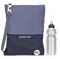 Produktbild: ELEPHANT Turnbeutel Sportbeutel Attach Bag Hero Signature Tasche, für Jungen Mädchen Schubeutel Gymbag + Trinkflasche