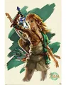 Produktbild: Pyramid International The Legend of Zelda Tears of the Kingdom Poster Link