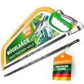 Produktbild: GRÜNTEK Bügelsäge MARLIN inkl 610 mm Sägeblatt; Bogensäge für frische Äste und nassen Holz; Comfort-Handsäge Gartensäge; ideal für Garten und Forstarbeiten; Preis-Leistungs-Sieger
