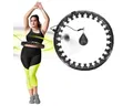 Produktbild: HMS Hula-Hoop-Reifen PLUS Size Hula Hoop mit Gewicht Fitnessgerät Sportgerät Fitnessring, stoßdämpfende Massagepunkte & Schwerkraftball