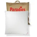 Produktbild: Paradies Kopfkissen Softy Top Bio, Kissen mit Reißverschluss, Füllung: 100% Polyester, Bezug: 100% Bio-Baumwolle, Seitenschläfer, Bauchschläfer, Rückenschläfer, Kopfkissen 80 x 80 80 cm x 80 cm