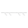 Produktbild: BRILONER - Schienensystem Rail Komplettset, 4x LED Spots, Schwenkbar, Lampen, Lichtschienensystem Decke, Strahler Schiene, Deckenlampe, Deckenleuchte, Spotlight, 1,5m, Weiß