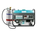 Produktbild: LPG/Benzin-Generator KS 2900G der DUAL FUEL-Serie, Notstromaggregat Gas 2900 W, 2x16A (230 V), 12 V, Stromerzeuger mit (AVR), Stromaggregat mit Ölstandsanzeige, Überlast- und Kurzschlussschutz.