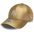 Produktbild: New Era 9Forty Damen Cap - METALLIC New York Yankees gold