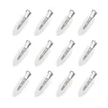 Produktbild: 12 Stück No Bend Haarspangen Make-up No Crease Haarspangen Pin Curl Clips für...