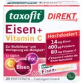 Produktbild: TAXOFIT Eisen+Vitamin C Direkt Granulat 20 St.