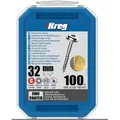 Produktbild: Kreg - Pocket-Hole Schrauben 32 mm Verzinkt Maxi-Loc Grobgewinde SML-C125-100-INT