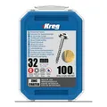Produktbild: Kreg Pocket-Hole Schrauben 32 mm Verzinkt Maxi-Loc Grobgewinde SML-C125-100-INT
