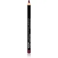 Produktbild: NYX Professional Makeup Slim Lip Pencil Präziser Konturenstift für die Lippen Farbton Prune 1 g
