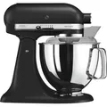 Produktbild: Kitchenaid Küchenmaschine 5KSM175PSEBK 4,8 L Artisan Gusseisen Schwarz 300 Watt - Schwarz