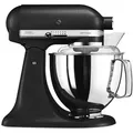Produktbild: KitchenAid Küchenmaschine Artisan 4,8l Gußeisen black 8tlg. Metall Schwarz