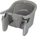 Produktbild: Bebeconfort Malva, anklemmbarer Tischsitz Baby Hochstuhl, 6 M. - 3 J. (15 kg), weicher Sitz und Stoffe, zusammenklappbar, leicht (1,8 kg),Mineral Grey