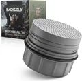 Produktbild: Bachgold® Wechselfilter mit 1500L Filterkapazität I entfernt 99,99% aller Bakterien und filtert Viren, Partikel und Schwermetalle