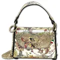 Produktbild: Florence Umhängetasche Biene Damen Echtledertasche farbig gold metallic OTF832ZF