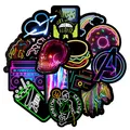 Produktbild: 50 Stück Aufkleber, Wasserdichte Aufkleber, Graffiti Aufkleber, Neon Graffiti Stickers für Laptop, Motorrad, Fahrrad, Skateboard, Gepäck, Bestes Geschenk für Erwachsene