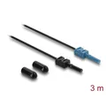 Produktbild: Delock LWL POF Kunststoff Kabel HFBR 4531-4533Z Simplex Stecker zu...