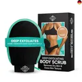 Produktbild: Dermasuri Tiefenpeeling-Handschuh – Polierender Körperpeeling-Handschuh & Br