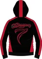 Produktbild: WEST COAST CHOPPERS WCC Hoodie Kimi Raikkönen Script Logo Black/Red-XXL