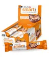 Produktbild: PhD Nutrition Smart Bar Protein Riegel 12 x 64g Schokolade Erdnussbutter - High Protein Snack mit 20g Eiweiß und wenig Zucker, Makrofreundlicher Eiweißriegel