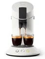 Produktbild: Philips Senseo Original Plus Kaffeepadmaschine – Coffee Boost Technologie, Kaffeestärkewahl, 0,7 L Wassertank, Direktstart- und Abschaltfunktion, Zwei-Tassen-Funktion, Sanfte Crema (CSA210/10)