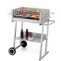 Produktbild: Tepro Holzkohlegrill Grillwagen Kohlegrill BBQ Design Grill Pasadena mit Rollen