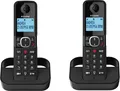 Produktbild: Alcatel F860 DUO EU DECT-Telefon (Anruferidentifikation, Schwarz)