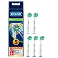 Produktbild: Braun Oral-B 4210201207269 CrossAction Aufsteckbürsten Mit Bakterienschutz, Verhindert Bakterielles Wachstum Auf Den Borsten, 5 Stück