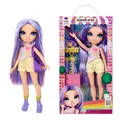 Produktbild: Rainbow High My Fashion Style Doll - Violet - 28 cm Lila Modepuppe mit Aufsehene