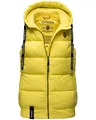 Produktbild: Navahoo Damen Weste Damenjacke Windbreaker Steppweste Outdoor Kassidy Lemon 38 - M