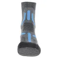 Produktbild: UYN Damen Trekking 2In Merino Socken, Mid Grey/Turquoise, 39/40