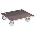 Produktbild: WAGNER Transportroller Transporthilfe I Schichtholz 24 mm mit Grip 59 x 49 x 15 cm, Tragkraft 500 kg I Schwerlastroller für Umzüge, Werkstatt, Handwerk I Möbelroller softe Rollen I FSC® I Made in DE