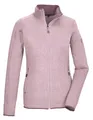 Produktbild: killtec Damen Strickfleecejacke/Fleecejacke mit Stehkragen KOW 111 WMN KNT FLC JCKT, hell malve, 38, 41800-000