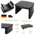 Produktbild: Verstellbarer Monitorständer 3 Höhenstufen ABS Stabil Schwarz
