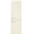 Produktbild: Smeg Kühl-Gefrier-Kombination 50'S Style, Creme, Metall, 3 Schublade(n),2 Schublade(n) Schubladen, C, 60x196.8x72.8 cm, Made in Italy, Abtauautomatik, LED-Innenbeleuchtung, elektronische Temperaturregelung, No-Frost, Warneinrichtung bei Temperaturanstieg, Kälteakku, Urlaubsschaltung, Küchen, Küchenelektrogeräte, Kühl- & Gefrierschränke, Kühlschränke, Standkühlschränke