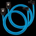 Produktbild: Corsair CC-8900285 SATA-Kabel 0,6 m Schwarz - Blau (CC-8900285)
