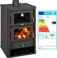 Produktbild: Kochen Kaminöfen Holzofen und Kohle mit Backofen Prity FG 14 kw BImSchV II