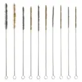 Produktbild: 10 Stück Messing Rohrbürste Set: TOATELU 30MM Sauber Bohrlochbürste für Rohrrohr Zylinder Bohrungen, Edelstahl Lochbürsten Reinigungsbürste Effiziente Bohrlochreinigung